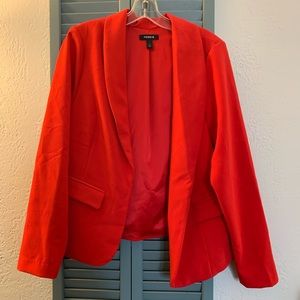 Torrid Blazer- red